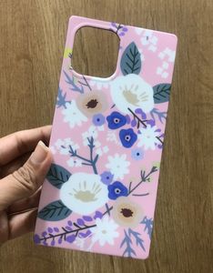 IPhone12ProMax Floral Print Pink Phone Cover