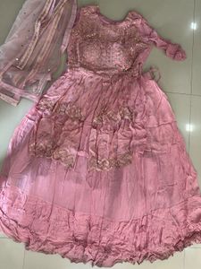 Elegant Pink Lehenga Choli Set