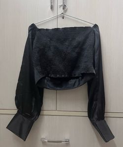 Satin Crop Top