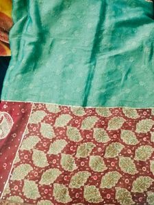Zari Hand Work Party Wear Heavy Saree