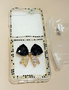 Rhinestone Bow Samsung ZFlip5 Phone Case
