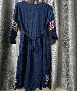 Beautiful Blue Flared Dress