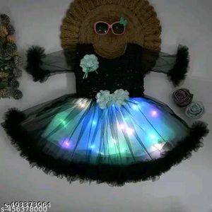 New Baby Girls 💗 Lighting Dress 👗