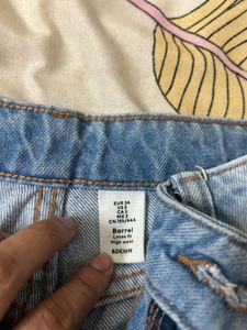 barrel high jeans (H&amp;M)