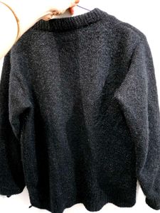 Black Knitted Sweater