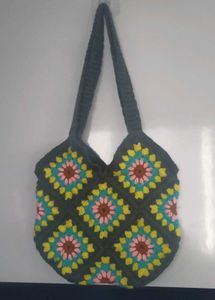 Crochet Granny Square Bag