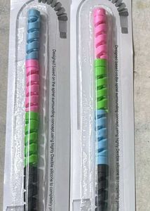 100 mai 3 Colorful Spiral Cable Protectors