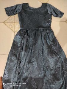 Beautiful Grey Woman And Girls Gown 😍