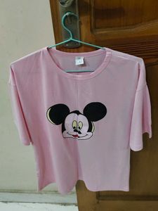 Cute Mickey Mouse Graphic Tee
