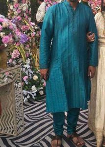 Note it's fit to L and Xl -Teal Ethnic