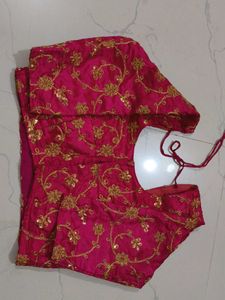Pink Embroidered Blouse