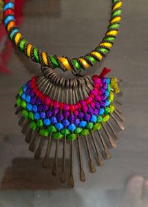 Multi Colour Chick Necklace 💛❤️🧡