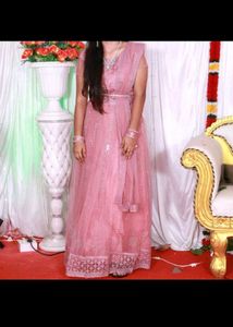 Beautiful pink Lehanga