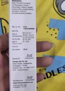 Nutrispray Health Supplement