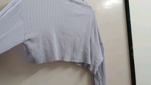 Lavender Crop Top