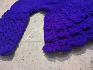 Crochet Baby Dress Set with Hat &amp; Shoes