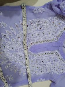 2 chikankari kurti combo DM me for price