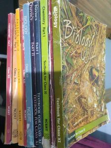 NCERT Textbooks: Physics, Chemistry, Biology (XI &amp;