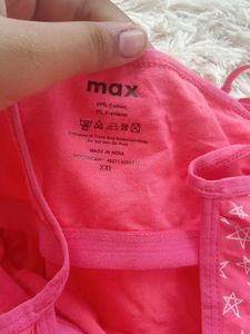 Pink Starry Tank Top