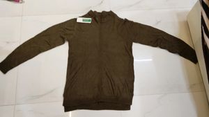 Sweat T-shirt Woolen Top