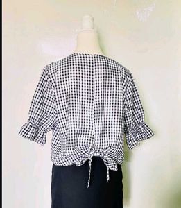 Gingham Top