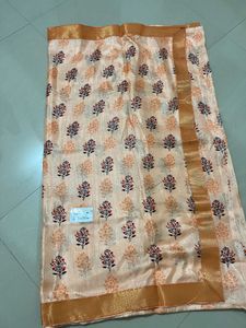 New Orange Saree