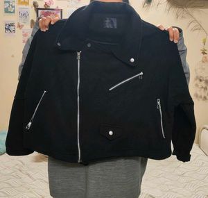 Black Biker Jacket
