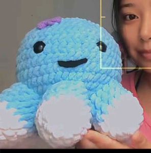 Crochet Octopus Plush