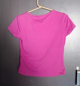 Crop T-shirt(Active Wear)