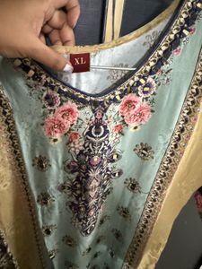 Floral Print Kurta