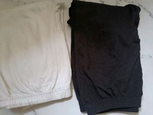 Black And White Combo Leggings