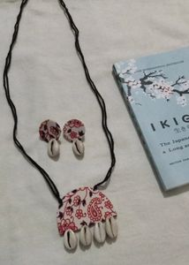 Navratri Necklace With Earrings
