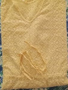 Kaftaan Chikan Embroidary Full