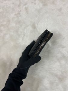 Quilted Black Wallet