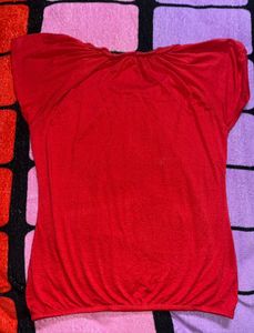 Beautiful Red Top XL Size