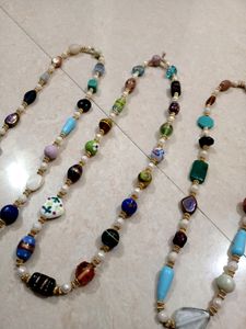 Multicolour Crystal Mala Unisex