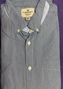 American Eagle Striped Shirt