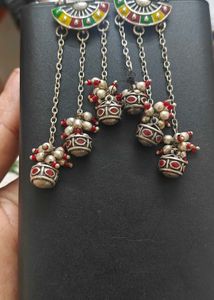 oxidised earrings combo