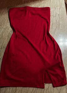 Red Bodycon Mini Dress