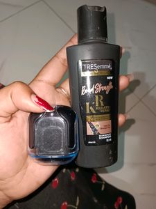 Earpods and Shampoo(Tresemme Bond Strength)