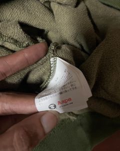 aape by a bathing ape Rare Hoodie🩶