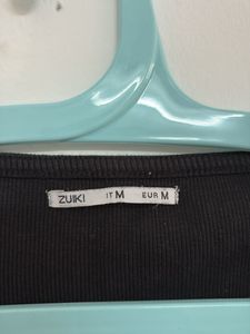 Italian Black Long Sleeve Top