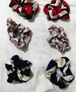 Polka Dot Scrunchies