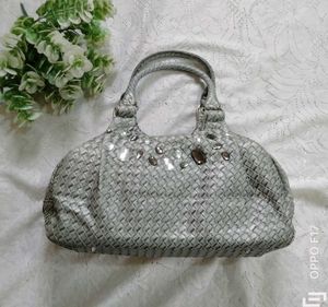 Silver Stone Handbag
