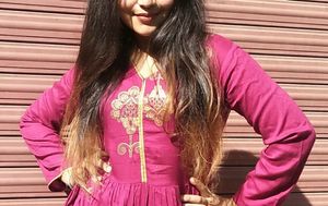 HOT PINK KURTI