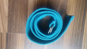 Teal Woven Belt