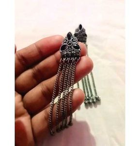 Earrings Jhumkas and Rings Set (4 piece )