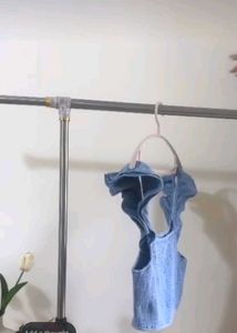 Y2k Denim Look Chic Top