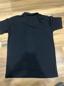 Mens polo tshirt black and grey colour