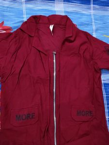 Maroon Co-ord Set